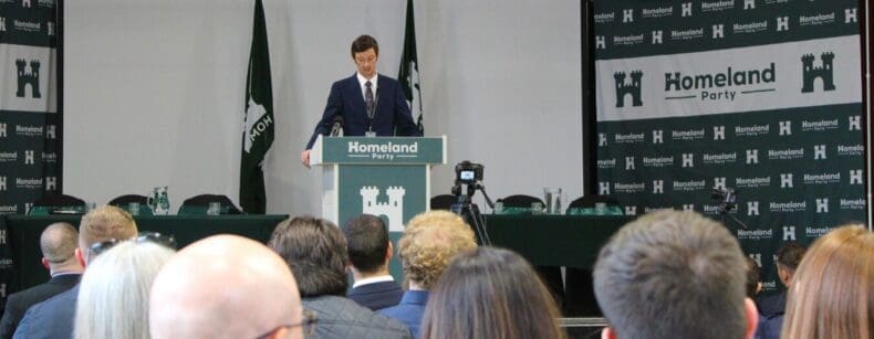 Steve Laws speaks at Homeland conference