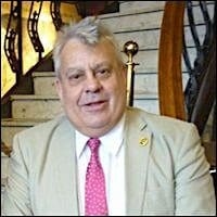 John Hellings, sponsor of Cavan Medlock