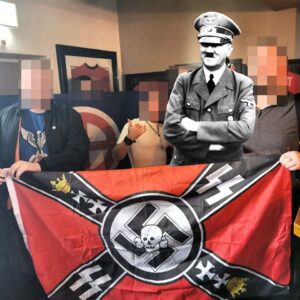 British Movement celebrate Hitler's birthday, Manchester 2025