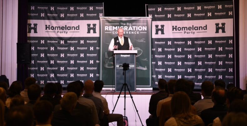 Kenny Smith at Remigration conference