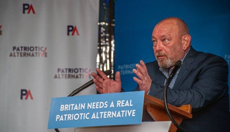 Simon Birkett addresses Patriotic Alternative conference 2024