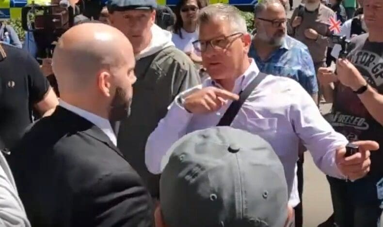 Ben Walker and Nick Tenconi on Bristol demonstration