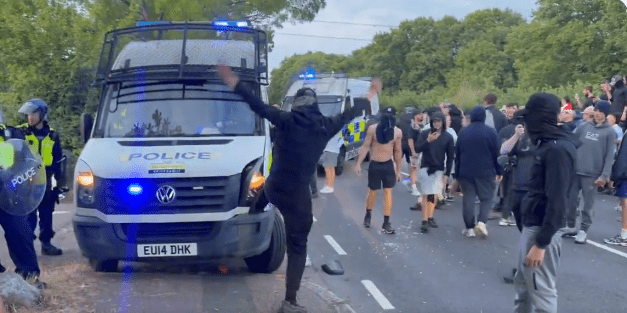 Fanning the flames – far right aims to whip up summer of race riots