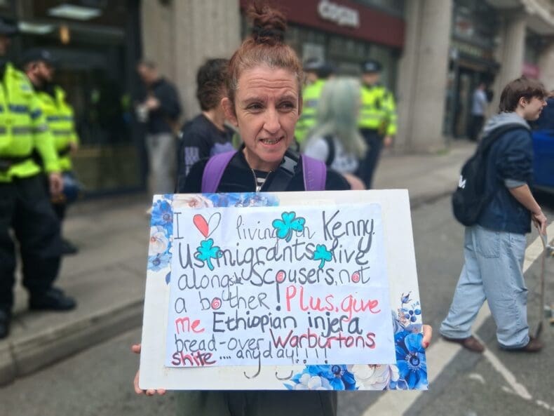 Liverpool anti fascist demo 9 August 2025 13