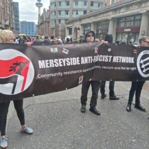 Liverpool anti fascist demo 9 August 2025 16