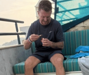 Tommy Robinson eats Nuttella in Cyprus