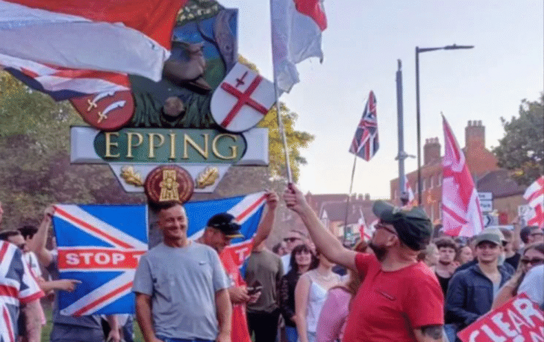 Epping demonstration