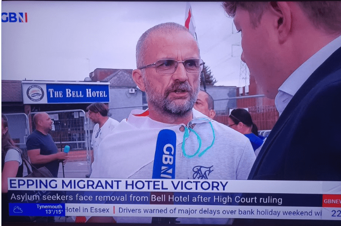 Julian Leppert of British Democrats interviewed by GB News