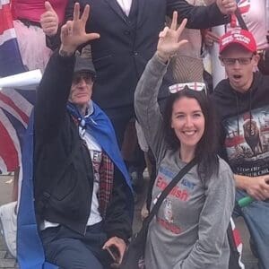 Mike Gott, left and Jodie Scott aka Goodban