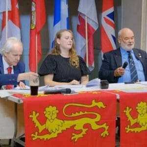 Peter Rushton, Laura Towler, Jim Lewthwaite, Heritage & Destiny conference 2025