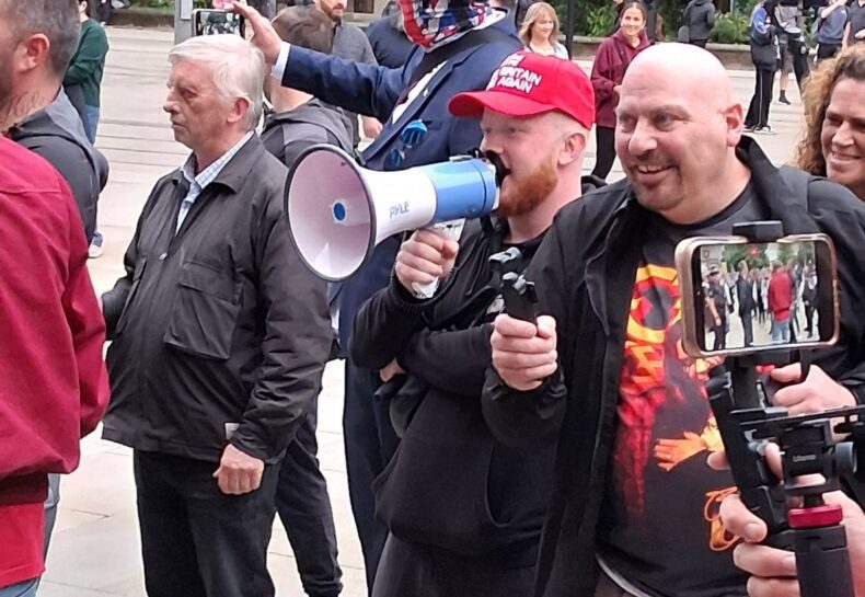 Right wing ‘Auditors’ out in force in Manchester