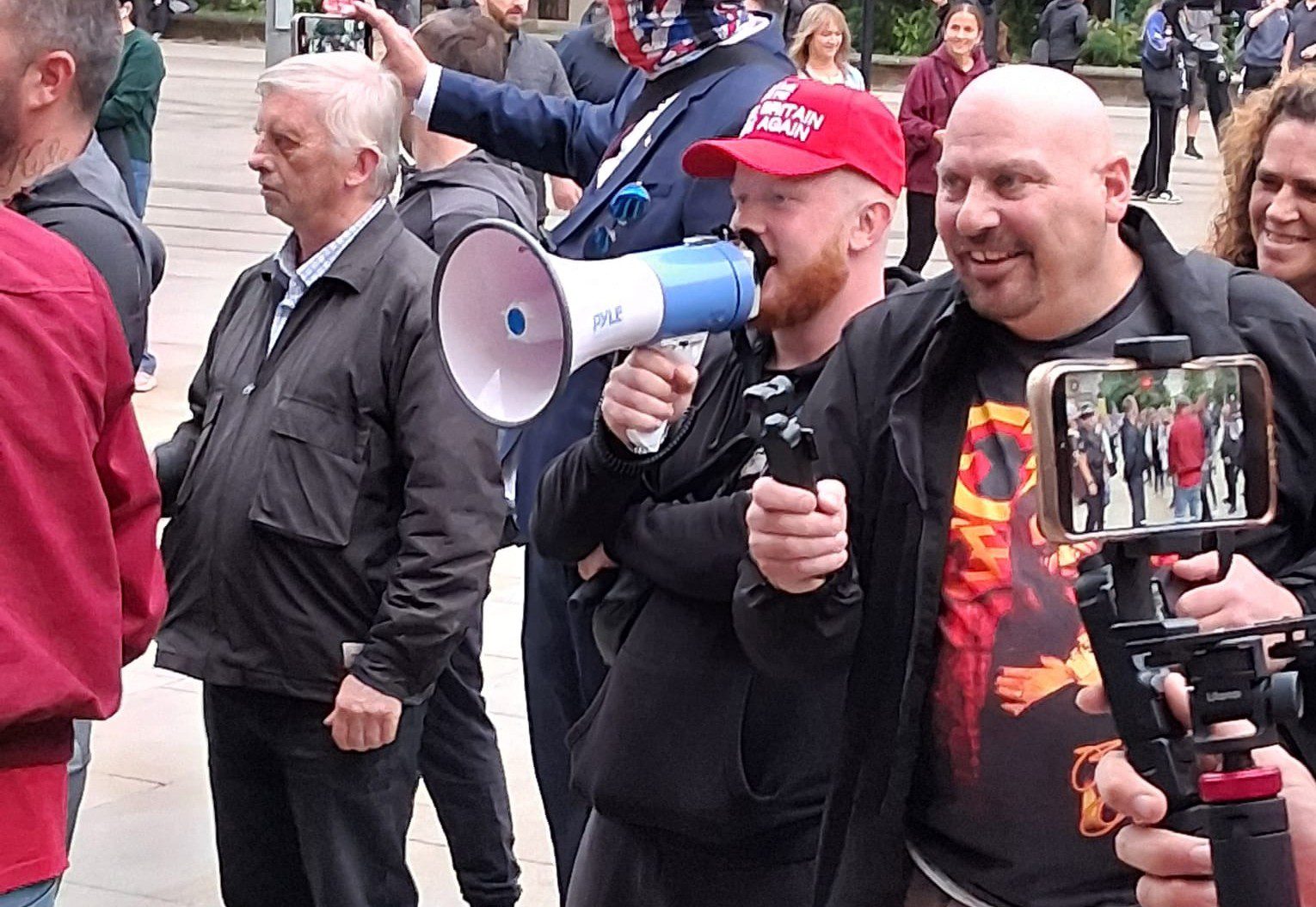Trump-loving ‘auditors’ try to stir things up in Manchester