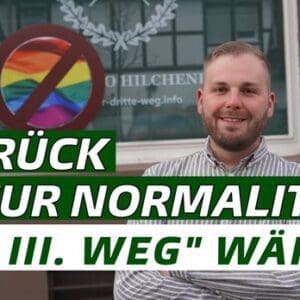 Julian Bender, victorious III Weg candidate