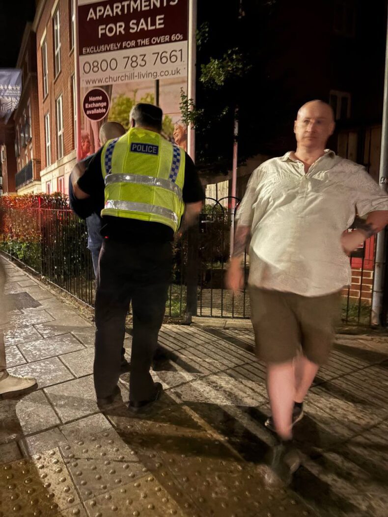 Kenny Smith in street brawl