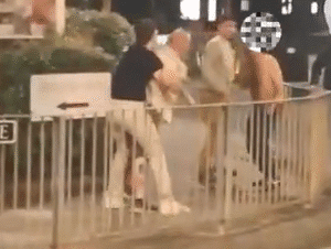 Kenny Smith in street brawl