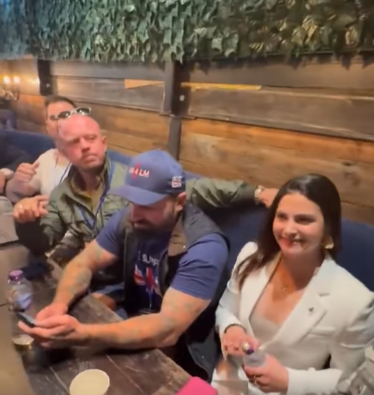 Liam Tuffs, Ant Middleton at Tommy Robinson's 'Unite the Kingdom' 13 September 2025