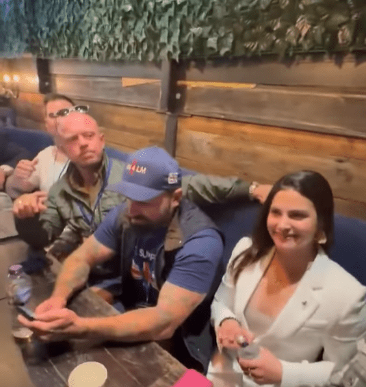 Liam Tuffs, Ant Middleton at Tommy Robinson's 'Unite the Kingdom' 13 September 2025