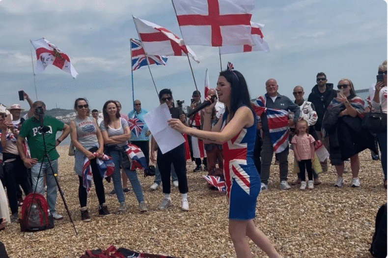 'Missus Kent' performs at GBNP event in Dover