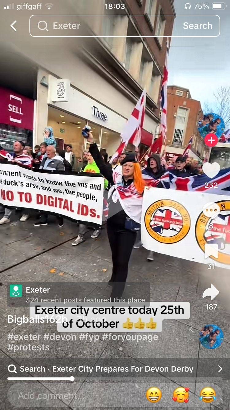 Unholy alliance as Reform UK in Exeter cosy up to Britain First