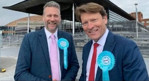 Nathan Gill and Richard Tice