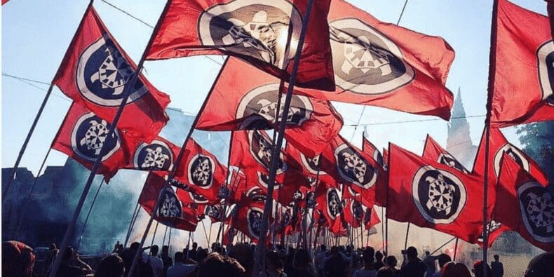 Casapound flags