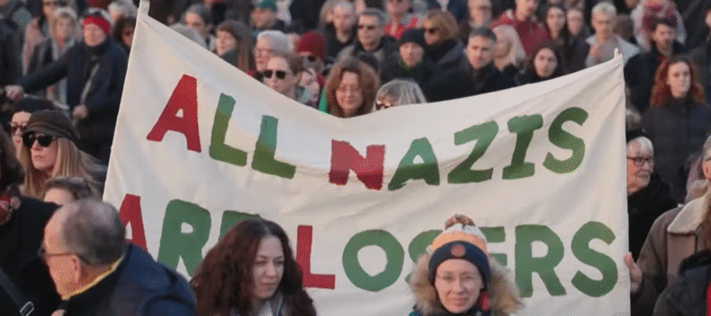 Anti-fascist demonstration, Croatia Nov 2025