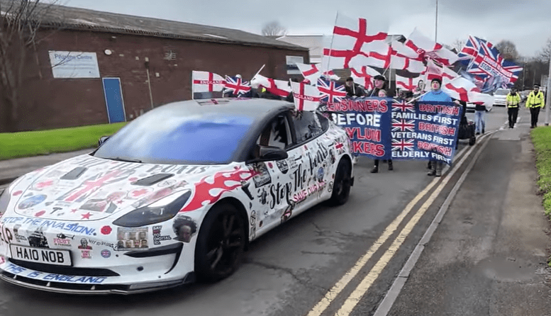 Kent’s latest ‘Fash Harry’ demo outnumbered by anti-fascist bake sale
