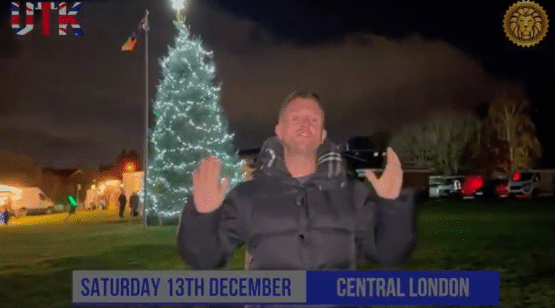 Robinson post about carol concert