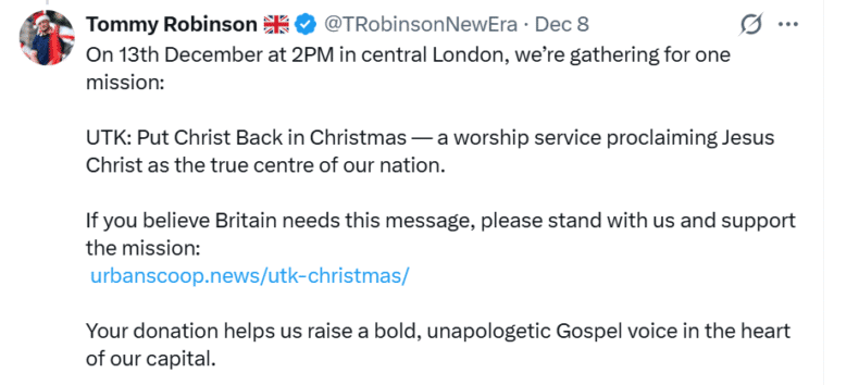 Robinson Xmas carol post