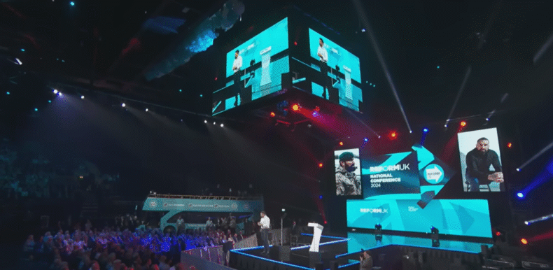 Ant Middleton addresses Reform Conference 2024