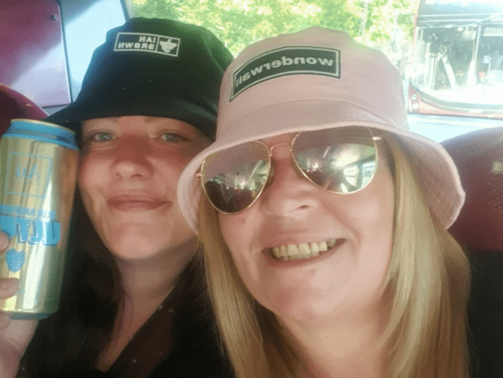 Hannah and Shirley Craughswell