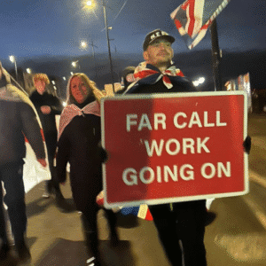 Harry Hilden, margate demo 22 Dec 2025