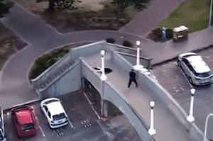 Shooters on the bridge Bondi Beach