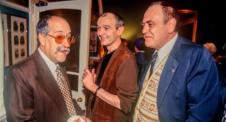 Gerry Gable with Ray Hill