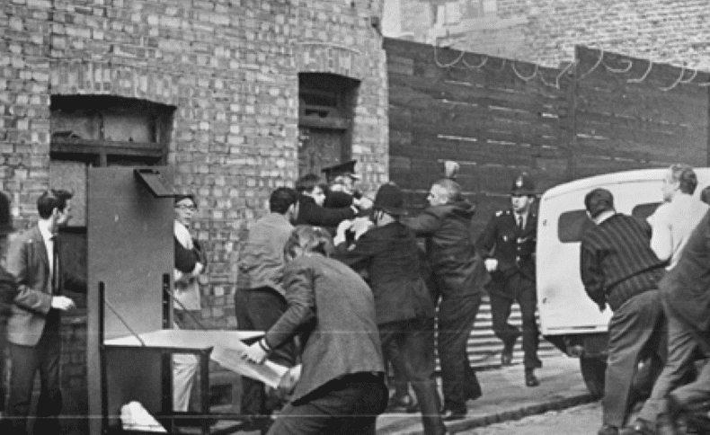 62 Group Field Commander Cyril Paskin fells Martin Webster