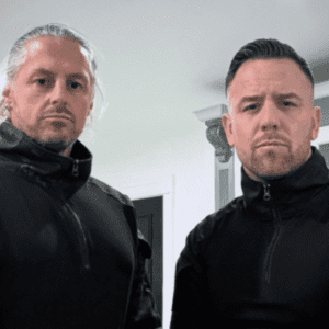 Ryan Bridge and Danny Tommo