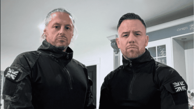 Ryan Bridge and Danny Tommo