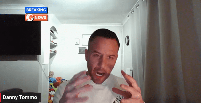 Danny Tommo on falling out with Raise the colours