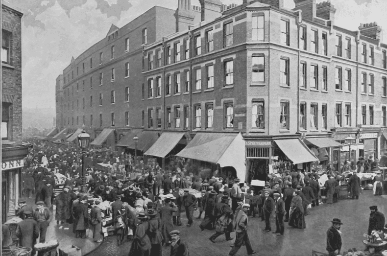 The Jewish quarter in East London