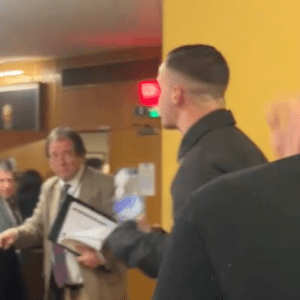 Harry Hilden disrupts council meeting 28 Jan 2026