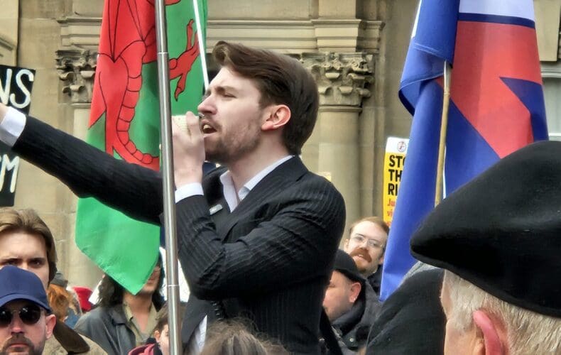 Hugh Anthony at Warwick PA demo 67 Feb 2026