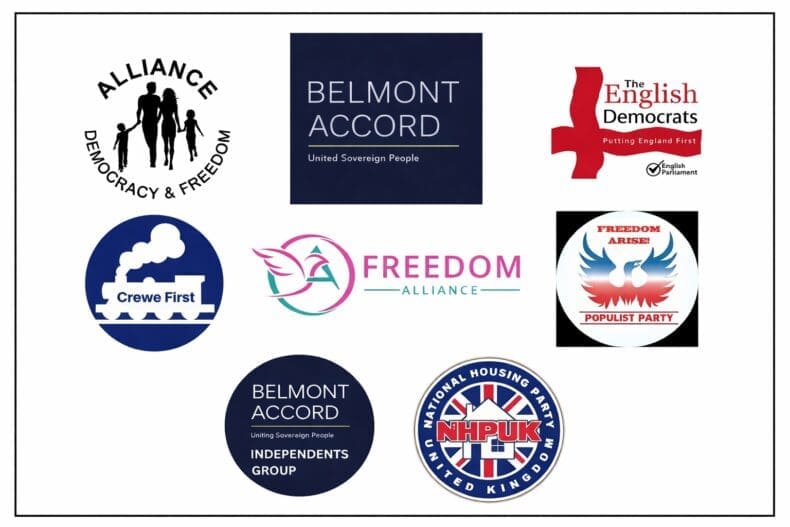 Belmont Group emblems