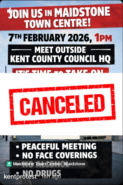 Roger Hogg rally cancelled