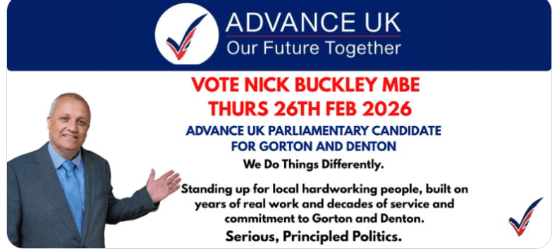 Nick Buckley campaign leaflet