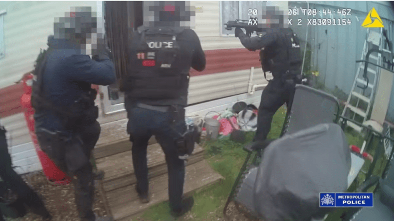 Police raid Thomas McKenna