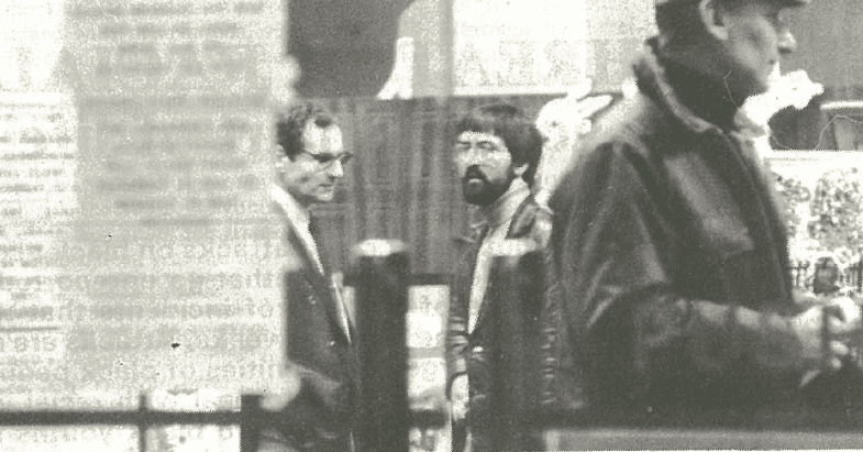 Mike Griffin with Steve Brady