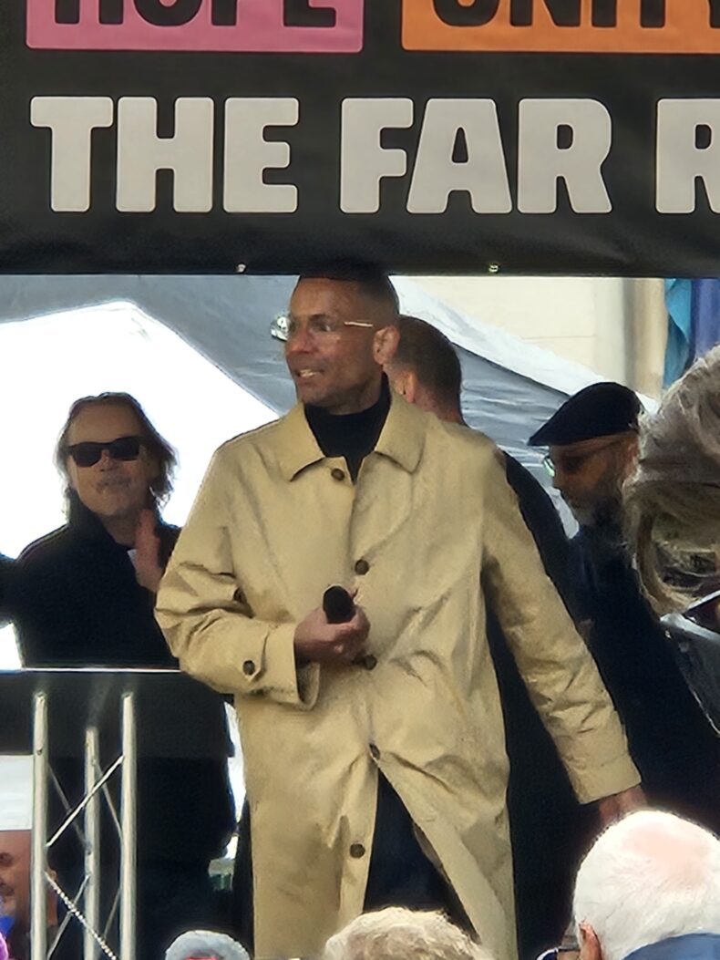 Daniel Kebede at Together Alliance march London 28 march 2026