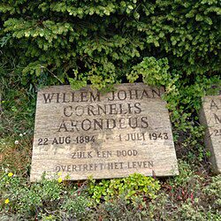 Willem Arondeus memorial