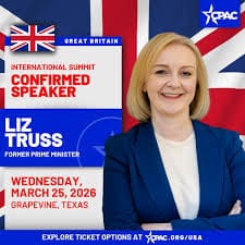 Liz Truss at CPAC 2026