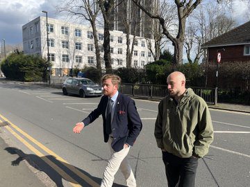 Mike Lynton arrives at NRP conference 14 march 2026